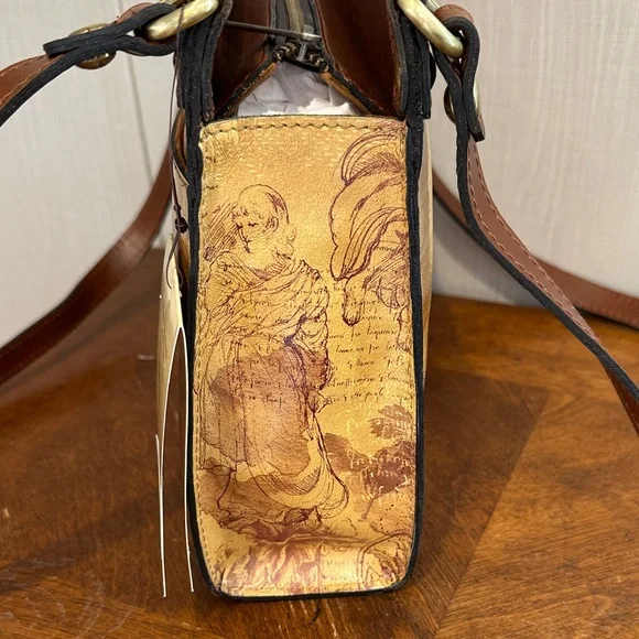 Patricia Nash Tan and Brown Shoulder Bag - Picture 4 of 16